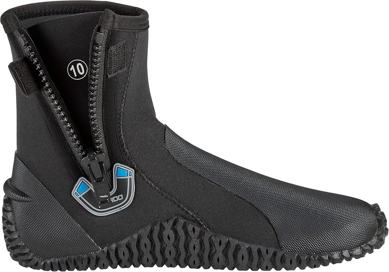 Phantom Aquatics Rapido Boutique Collection Men & Women Premium 3mm Neoprene Wetsuit Puncture Resistant Hard Sole Boots - Scuba Snorkeling Surf Dive Booties - Image 3